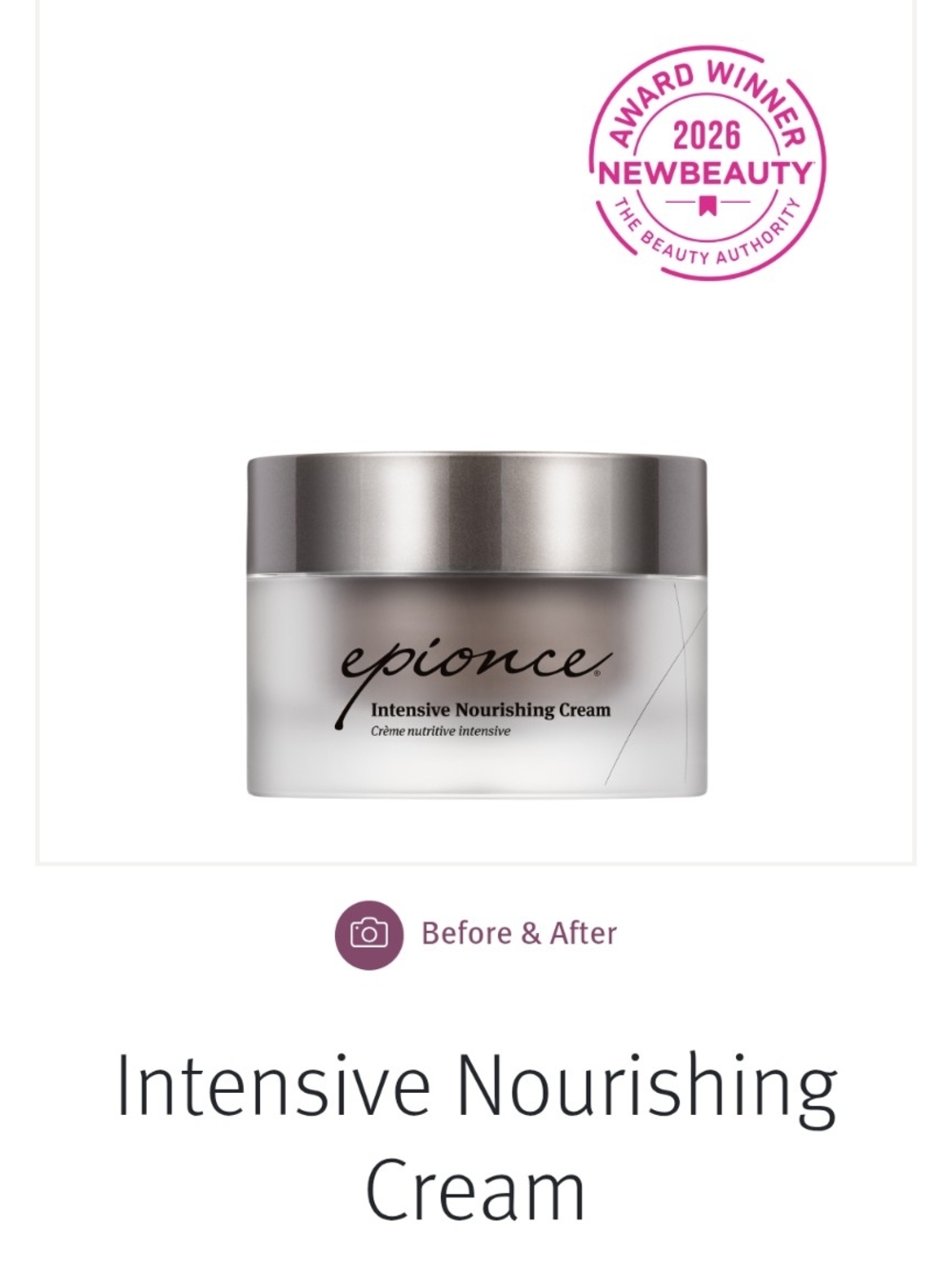 Epionce Intensive Nourishing Cream 50g / 1.7 Oz